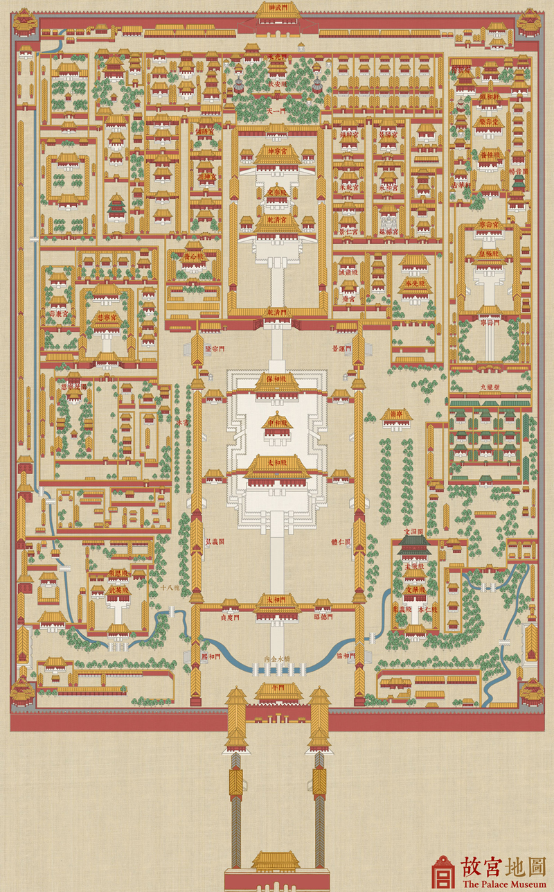 故宫小站:故宫地图